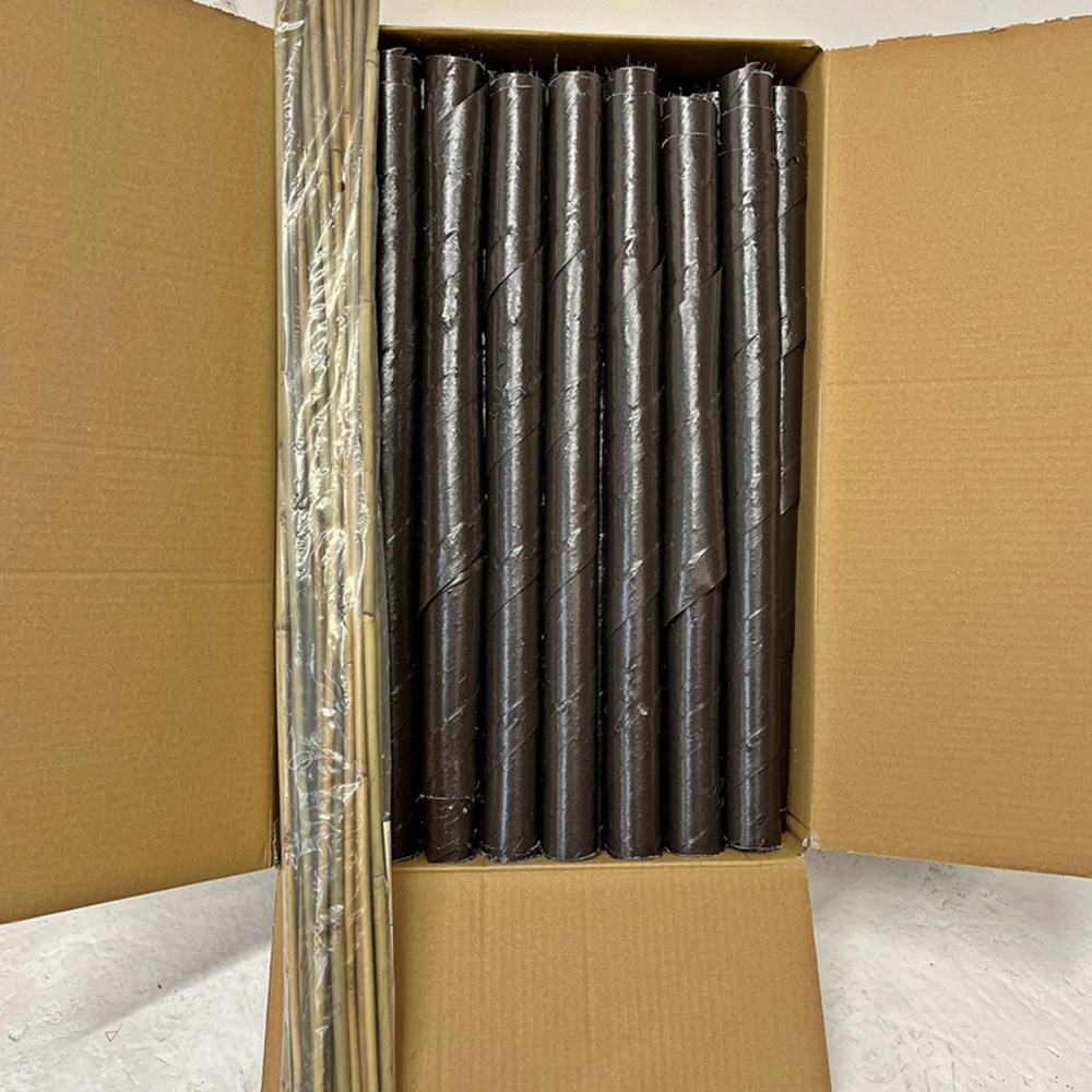 Inspirational Gifting Brown Spiral Tree Guard with Cane 60cm x 38mm 50 Pack Image 5