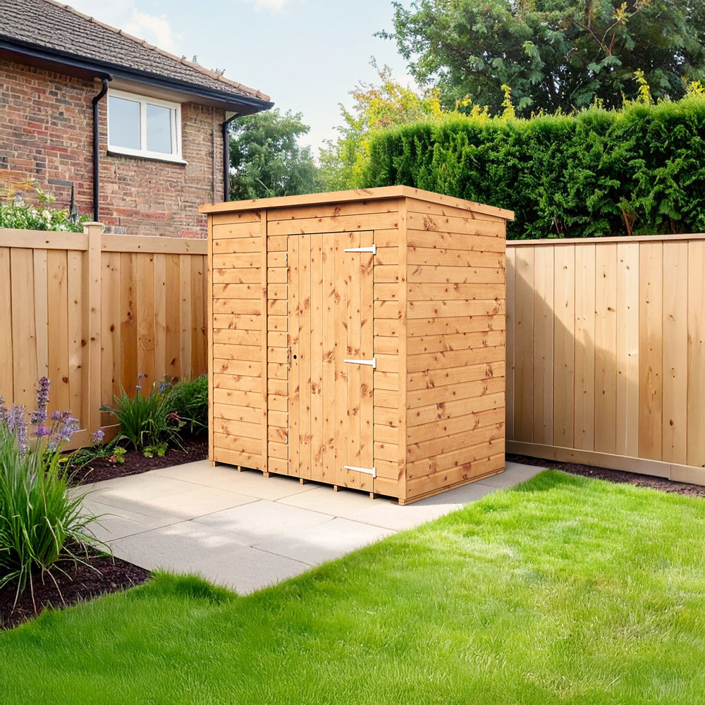 Empire Sheds 6 x 4ft Tongue and Groove Pent Garden Shed Image 2