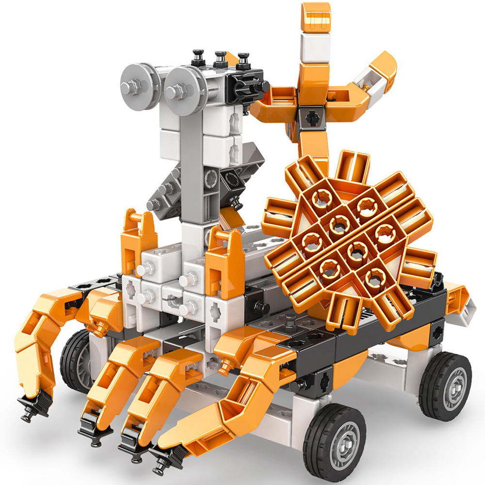 Engino Inventor Mechanics Space Shuttle Building Set Image 6