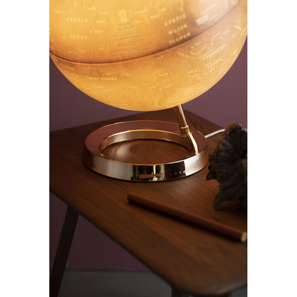 National Geographic Mars Illuminated Globe 30cm Image 3