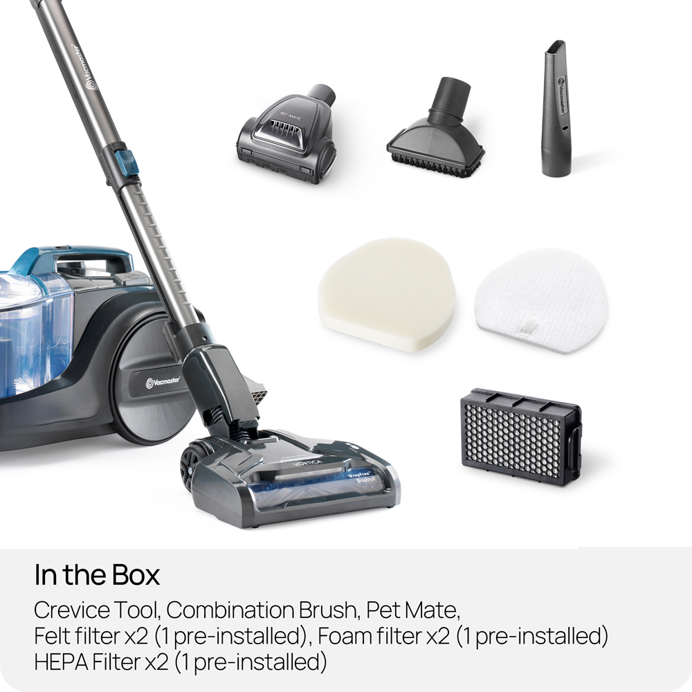 Vacmaster Vortica CC0201EHUK Pet Bagless Cylinder Vacuum Cleaner Image 8