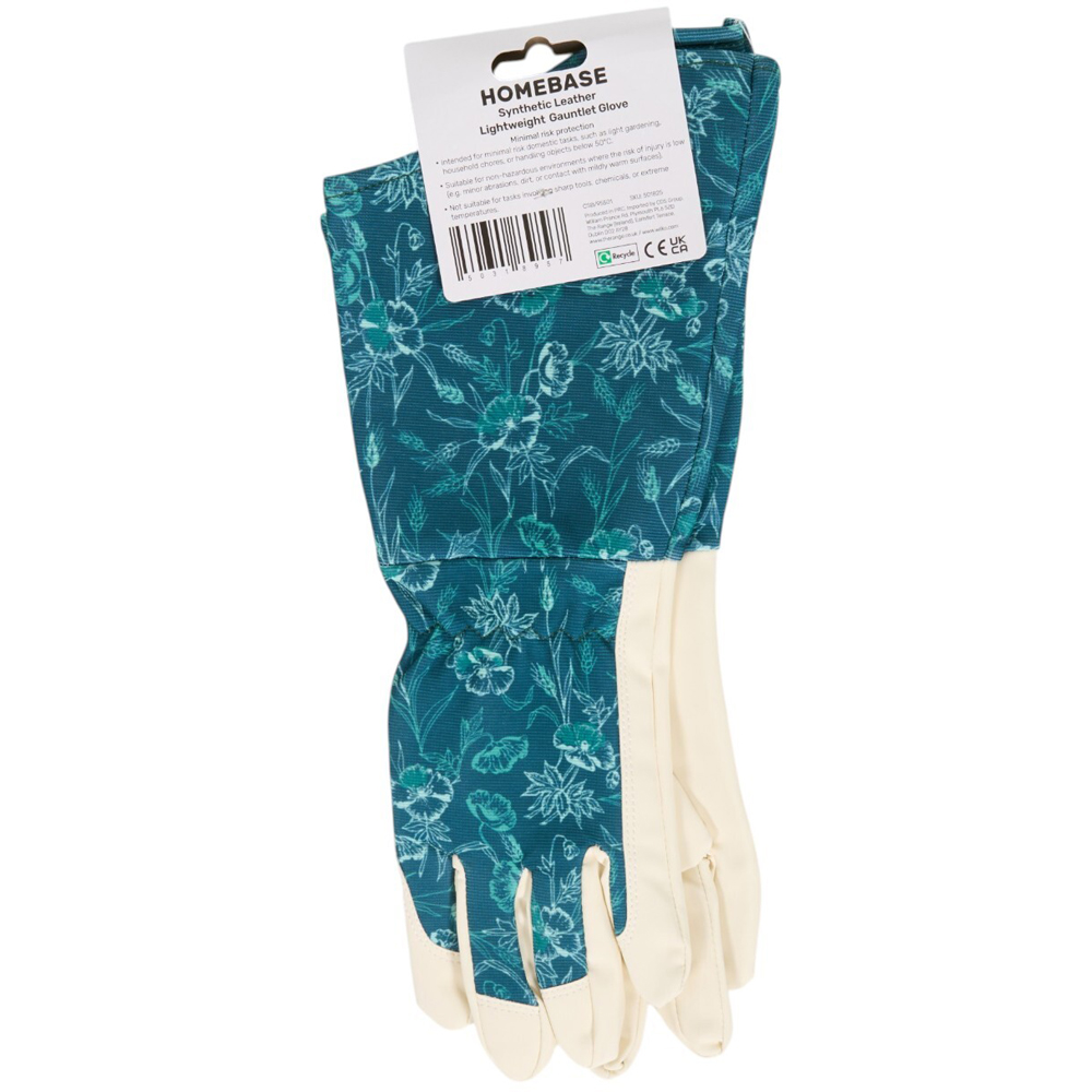 Lightweight Gauntlet Glove Teal Image 4