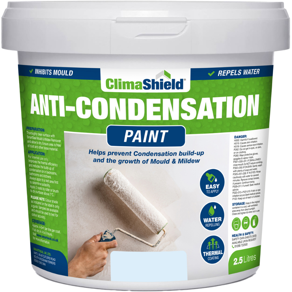 SmartSeal Frosted Blue Anti-Condensation Paint 2.5L Image 2