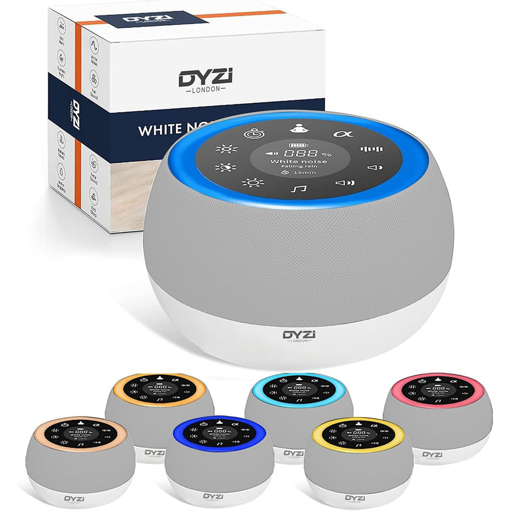 Dyzi White Noise Machine with RGB Night Light Image 6