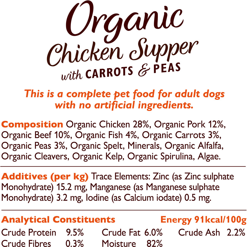 Lily's Kitchen Organic Beef Supper Wet Dog Food 150g Image 6