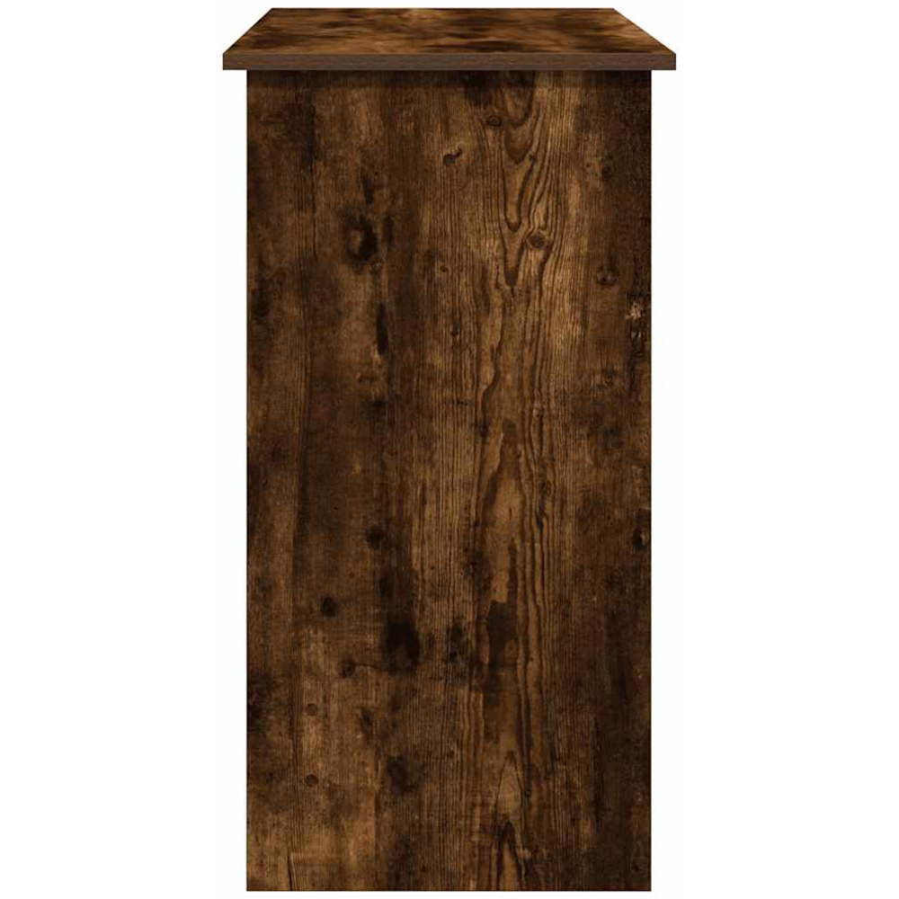 vidaXL Computer Desk Smoked Oak Image 4