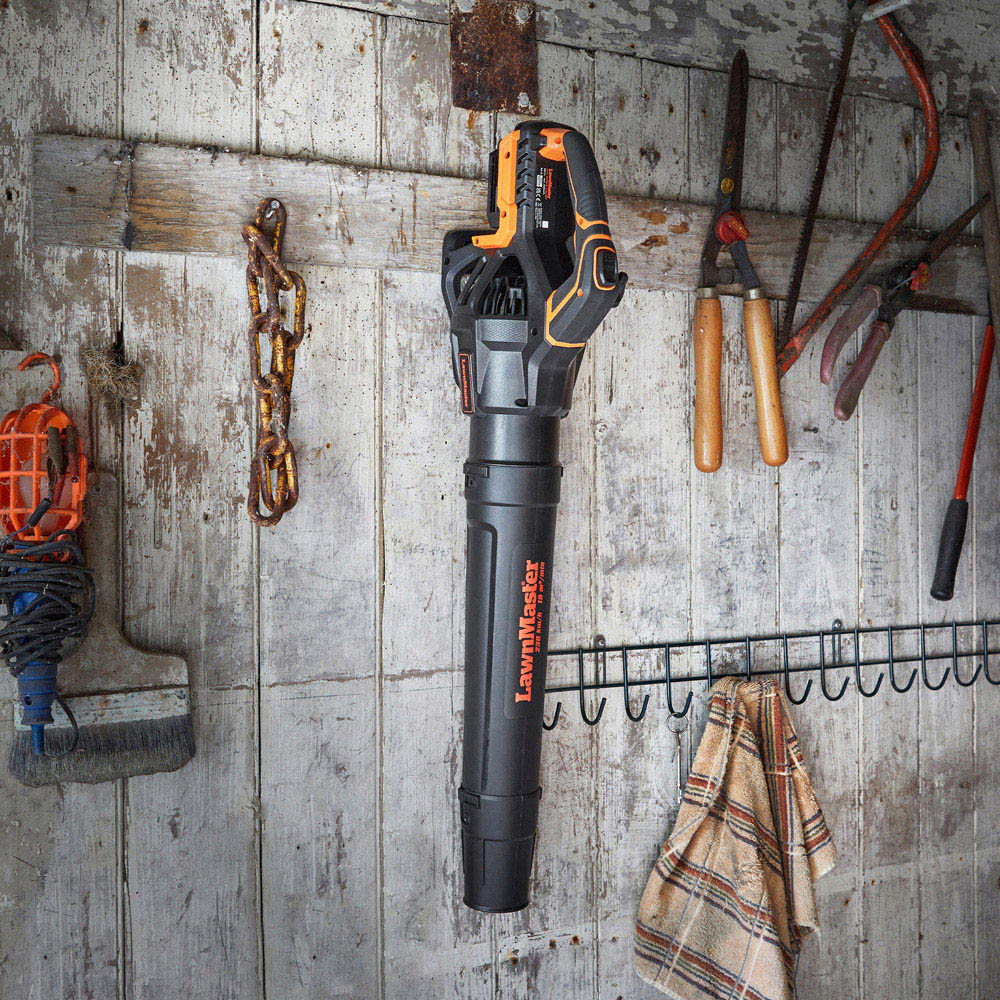 LawnMaster CLBL4807-01 MX 48V Cordless Handheld Axial Leaf Blower with 4.0Ah Batteries Image 6