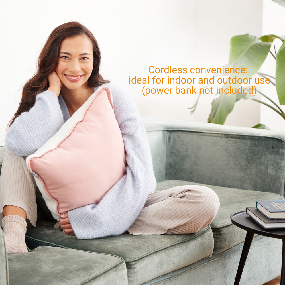 Medisana HC 100 Rose Interior Heated Cushion Line Image 4