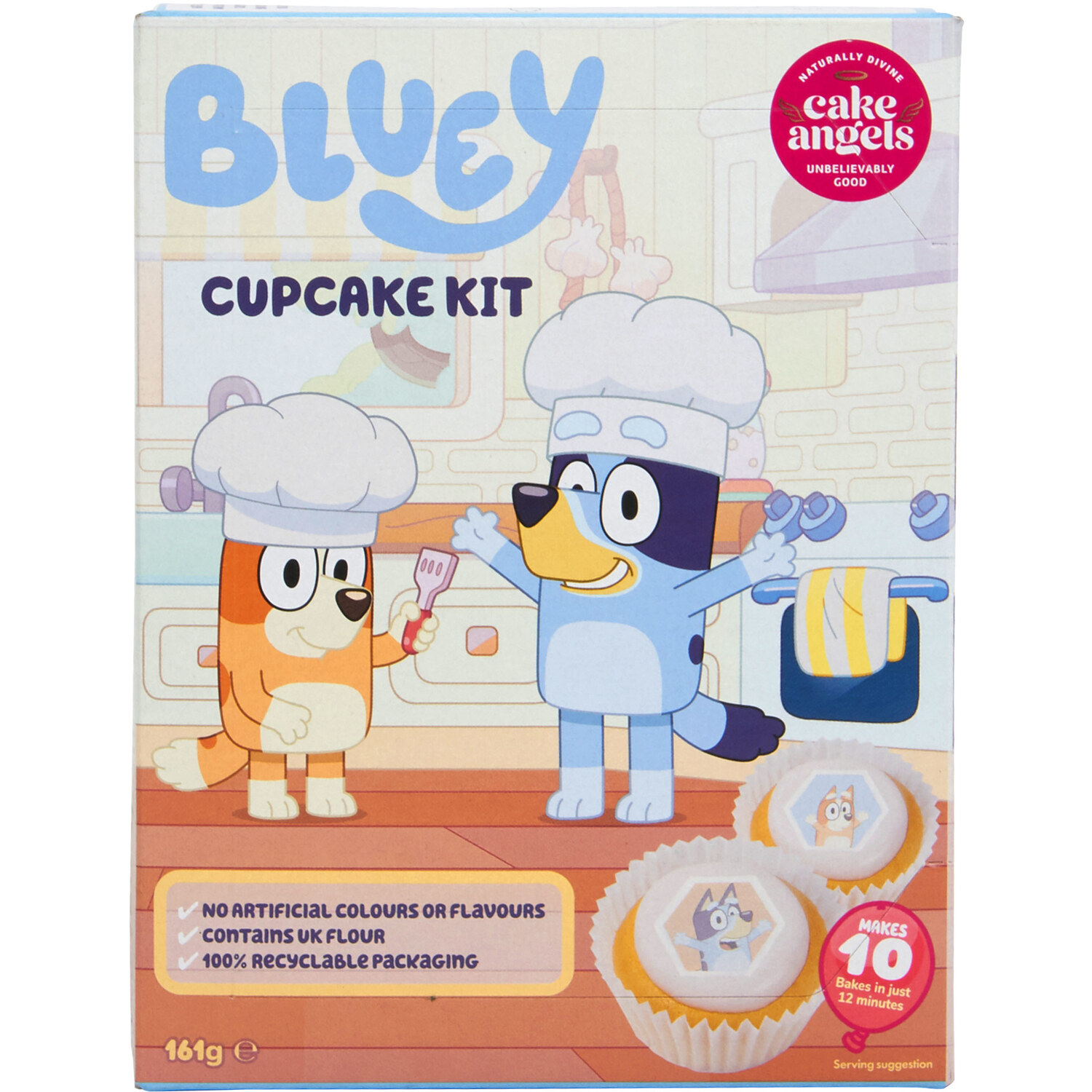Bluey Cupcake Kit - Blue Image 1