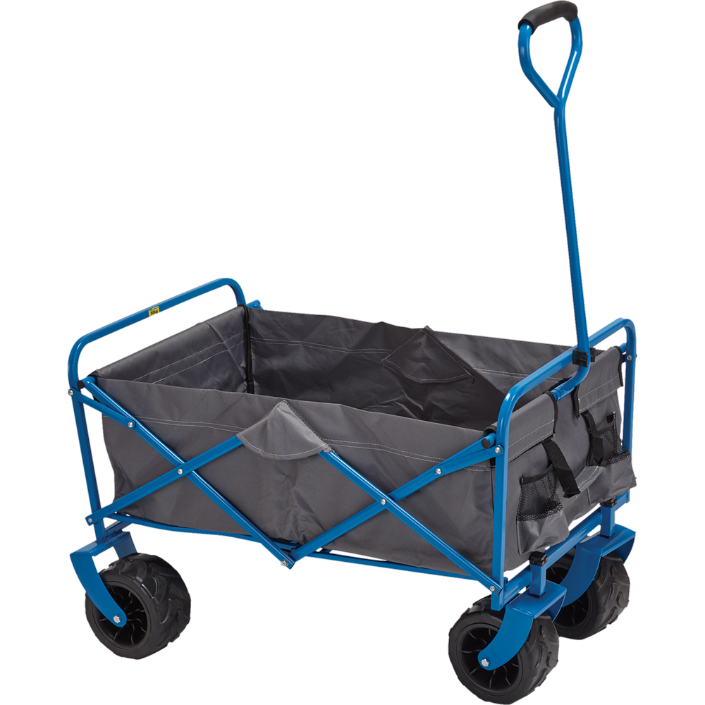 Draper Blue Folding Trolley 80kg Image 3