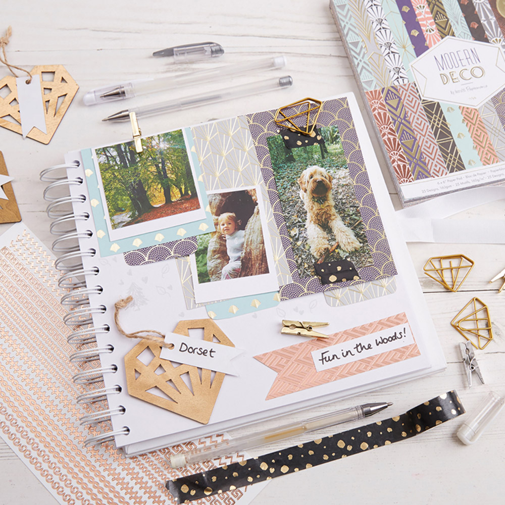 Bee & Bumble White Scrapbooking Set Craft Kit Image 2