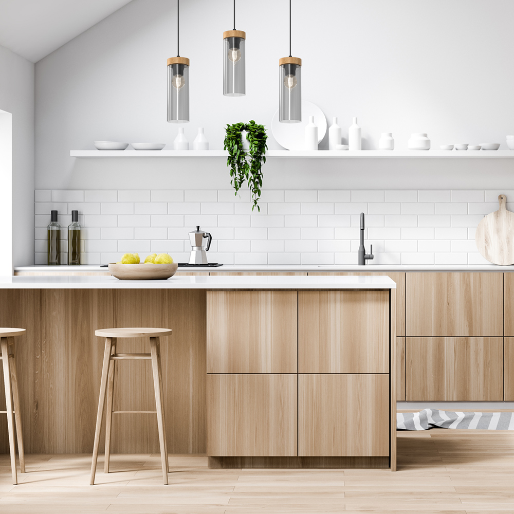 Milagro Elica Black Pendant Lamp 230V Image 3