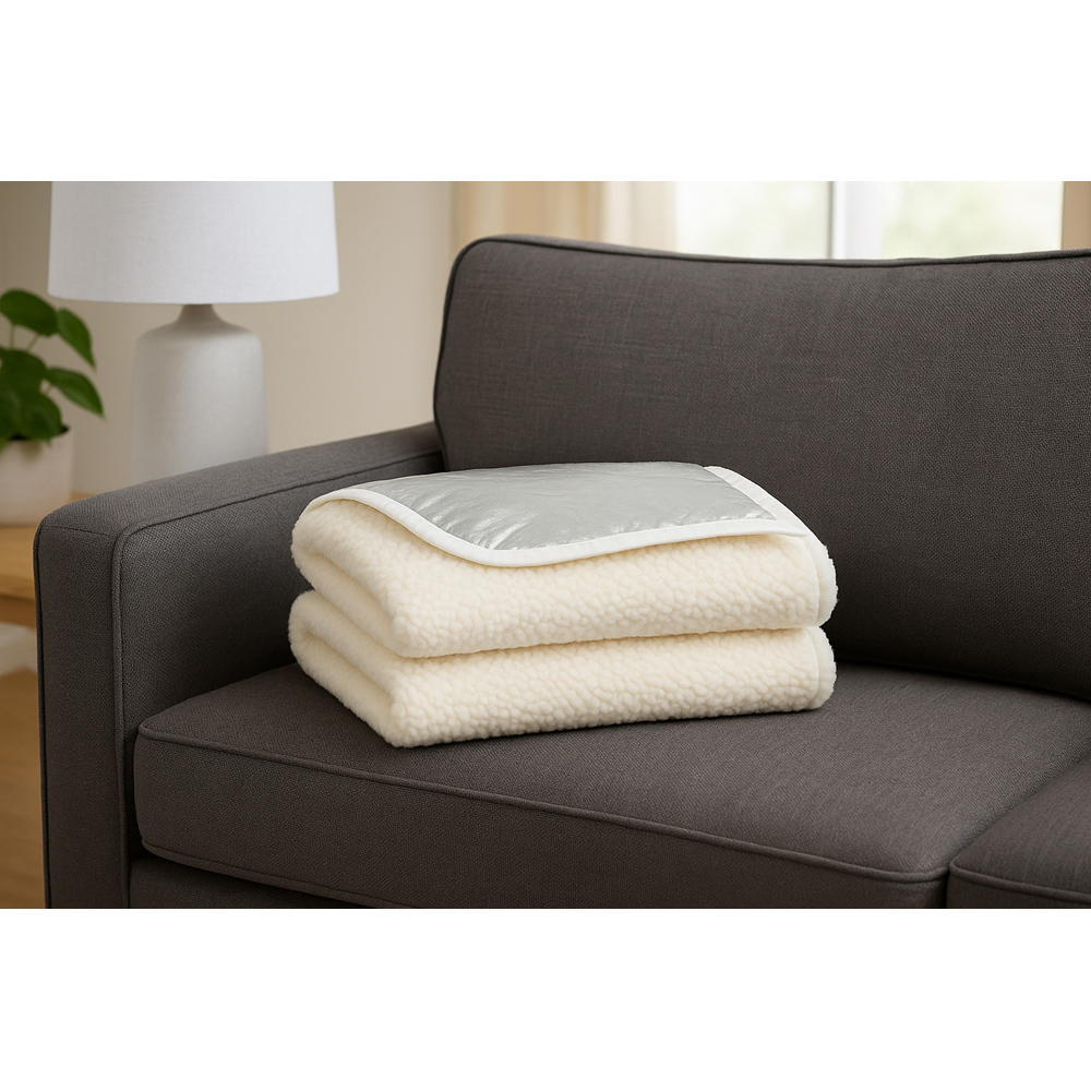Avilo Silver Below Zero Blanket 145 x 85cm Image 2