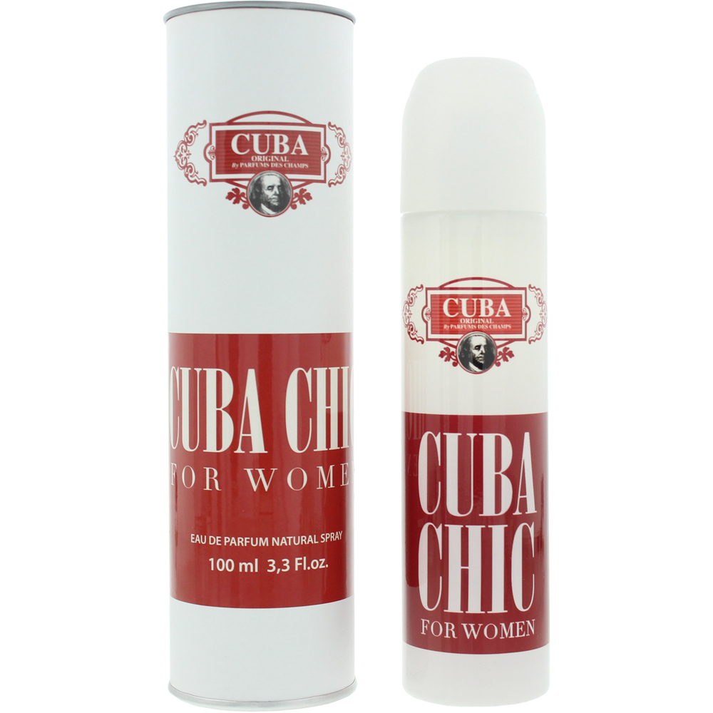 Cuba Chic For Women Floral Fruity Eau de Parfum Spray 100ml Image 2