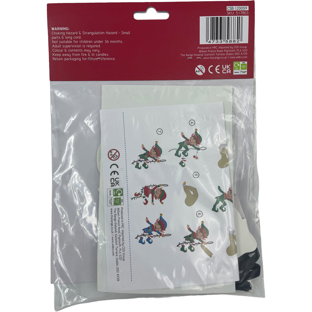 Pack of 3 Christmas Make Your Own Character Decoration Kits Image 5