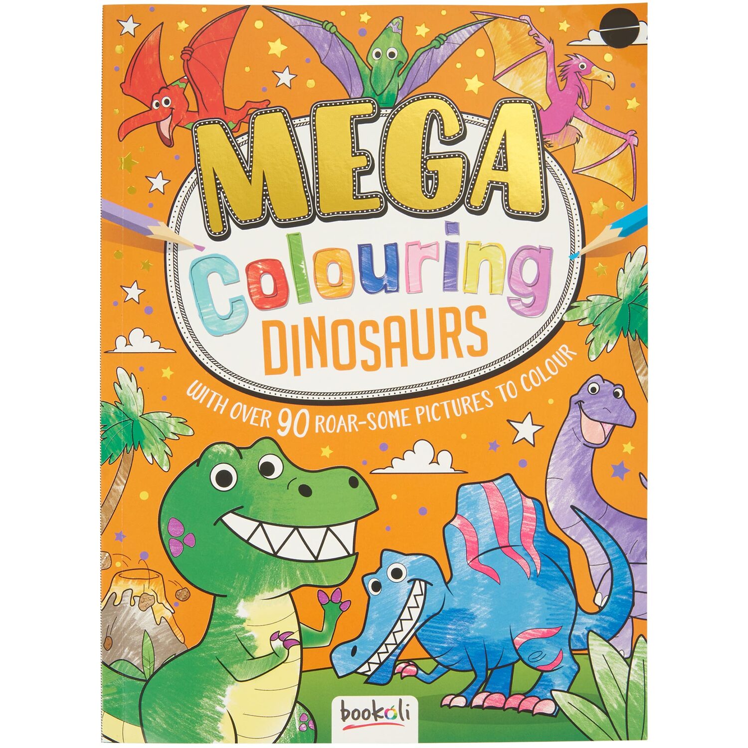 Mega Colouring Dinosaurs Image 1