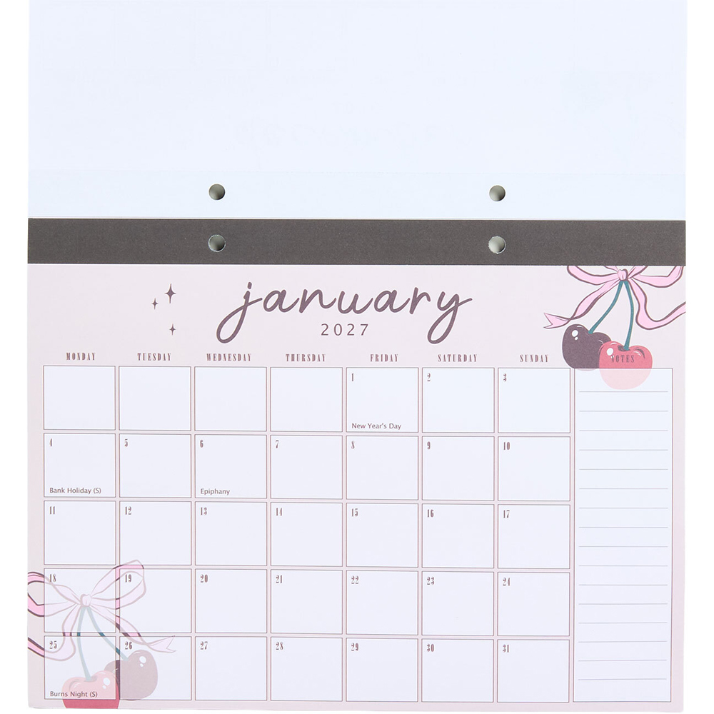 Academic Desk Calendar Pad Image 6