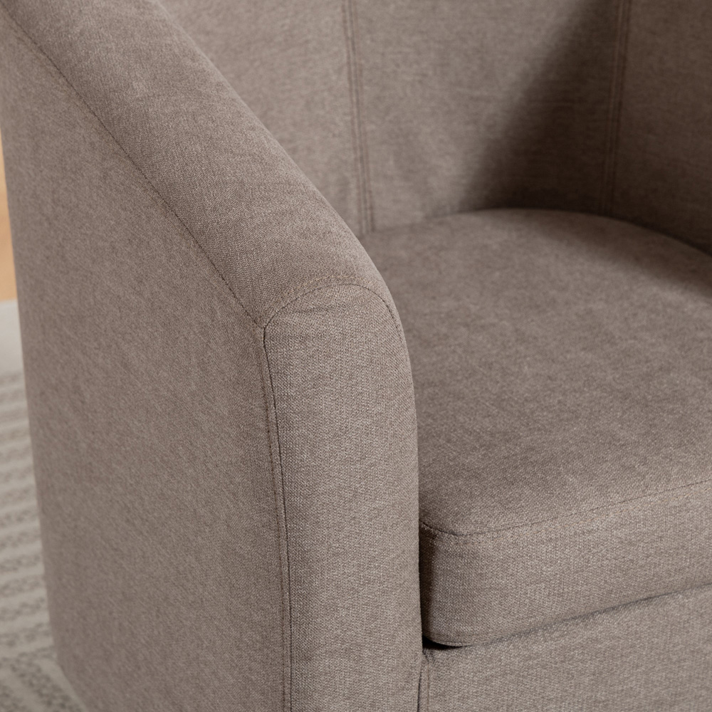 Artemis Home Millie Brown Fabric Accent Chair Image 2