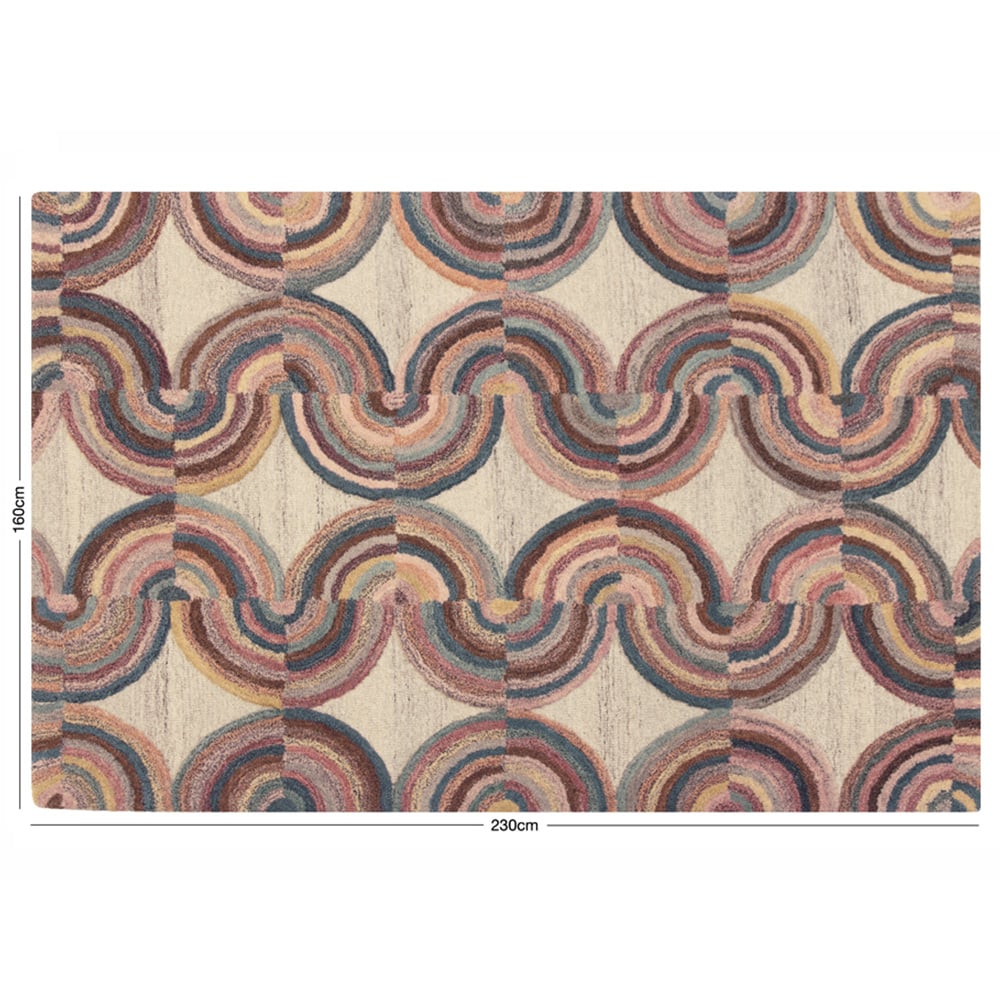 Esselle Home Radiant Isabella Multicoloured Rug 160 x 230cm Image 7