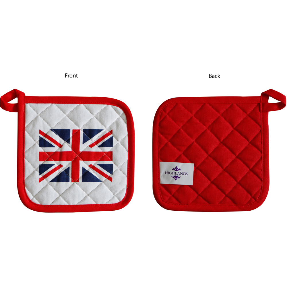 Highlands Homeware Union Jack Pot Holder 2 Pack Image 3