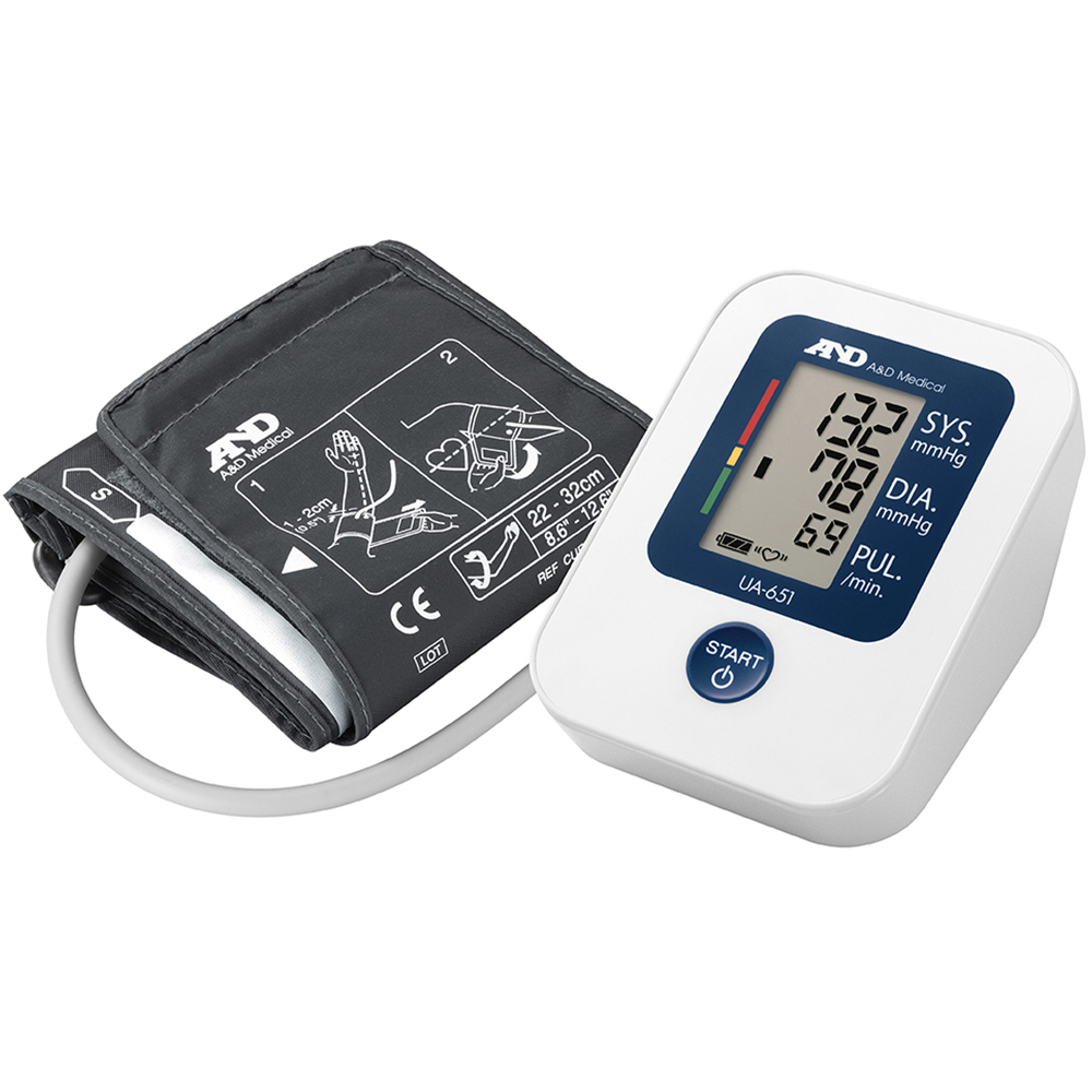 A&D Medical UA-651 Upper Arm Blood Pressure Monitor Image 1