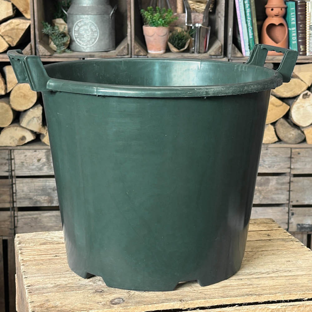 YouGarden 30L Green Heavy Duty Pot 6 Pack Image 2