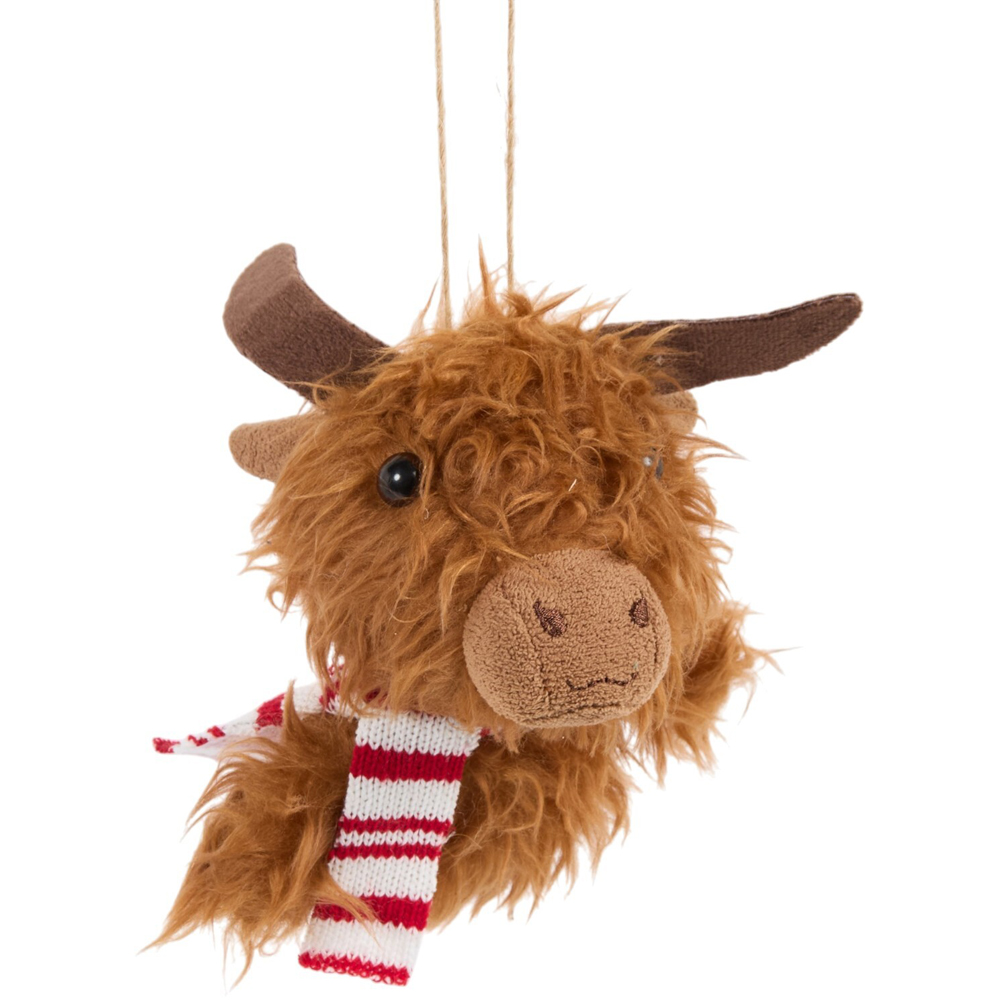 Hanging Highland Cow Decoration Image 4