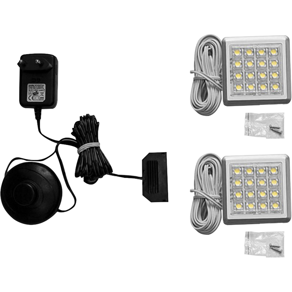 Florence LED Cabinet Down Light 2 Pack Image 1