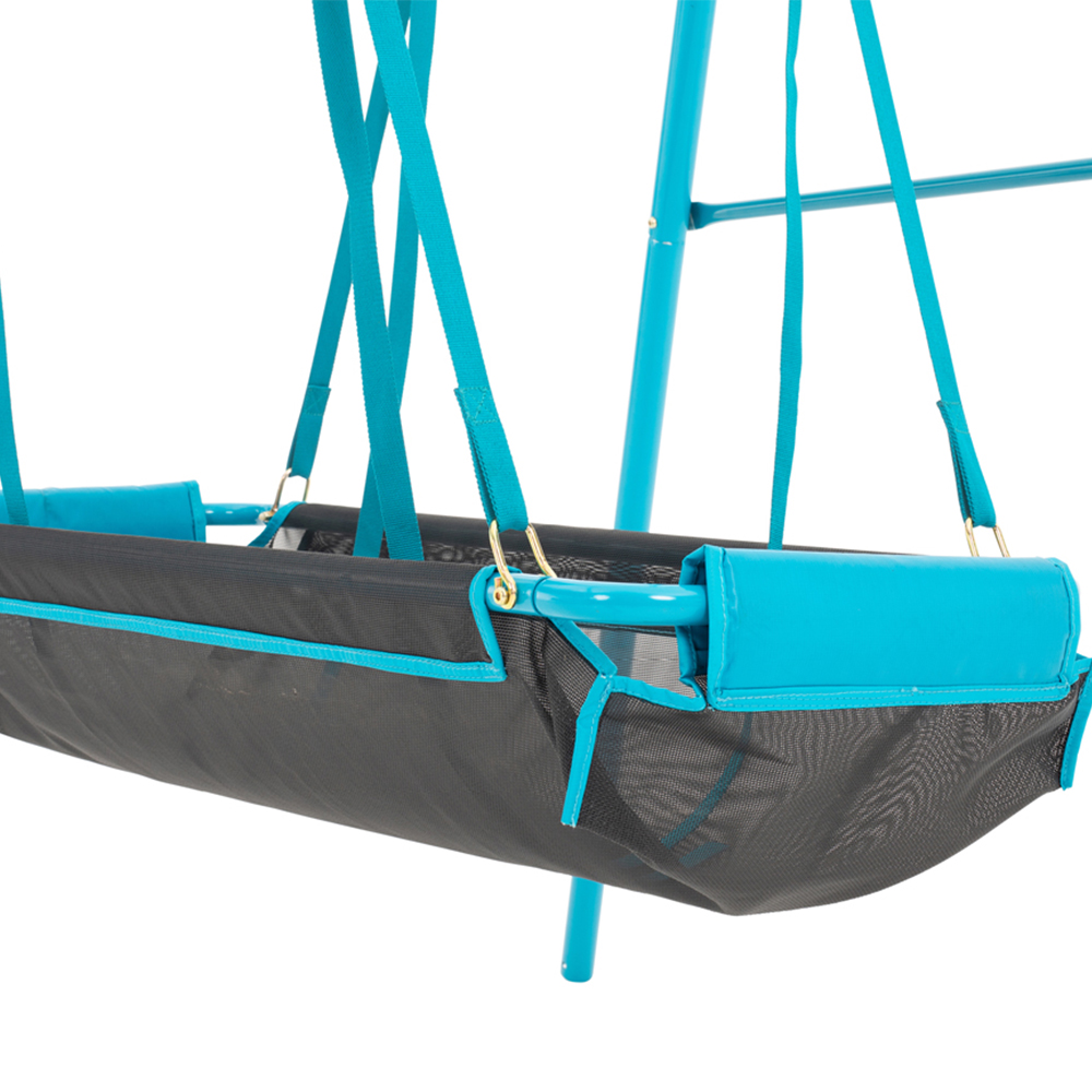 TP Blue Metal Swing Set with Pirate Boat Image 3