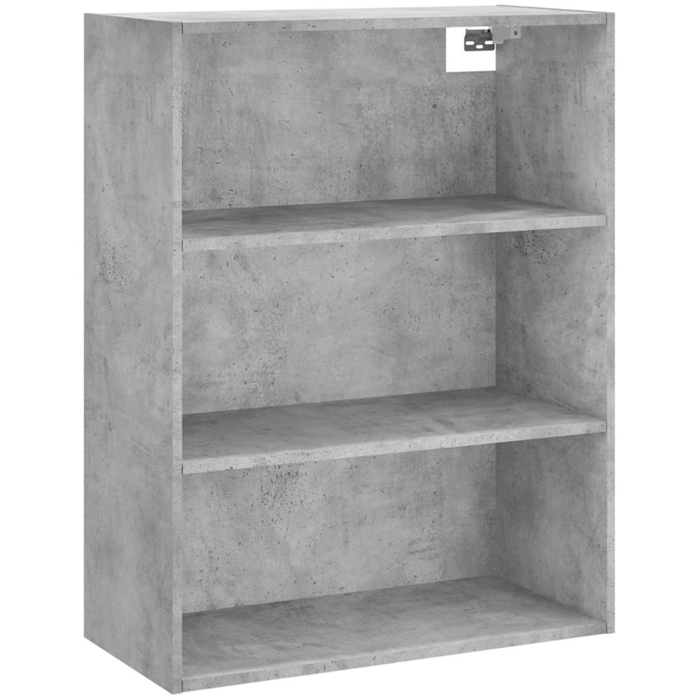 vidaXL 3 Drawer 3 Shelf Concrete Grey Highboard Image 5