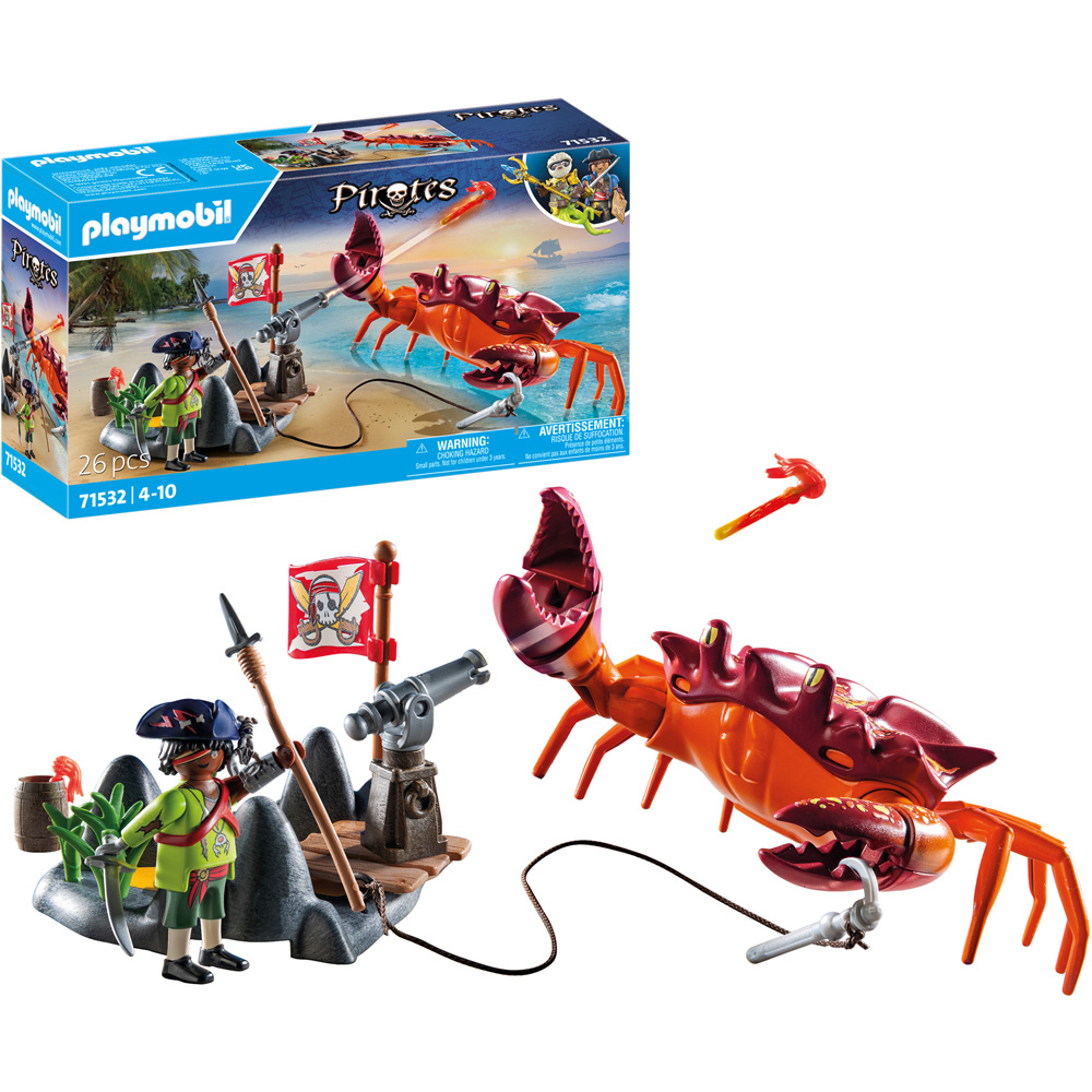 Playmobil Battle with the Giant Crab Playset Image 4