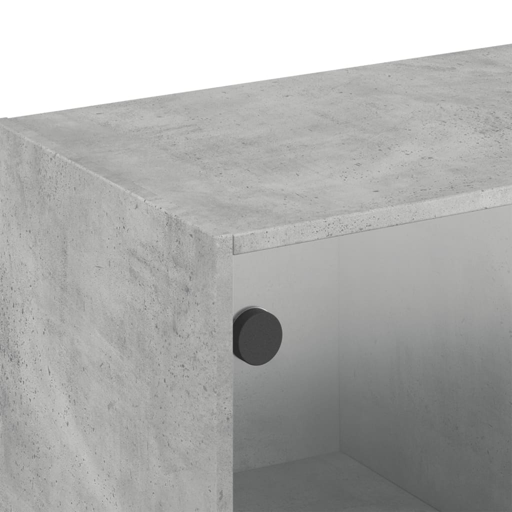 vidaXL 3 Door Grey Sonoma Wall Cabinet Image 9