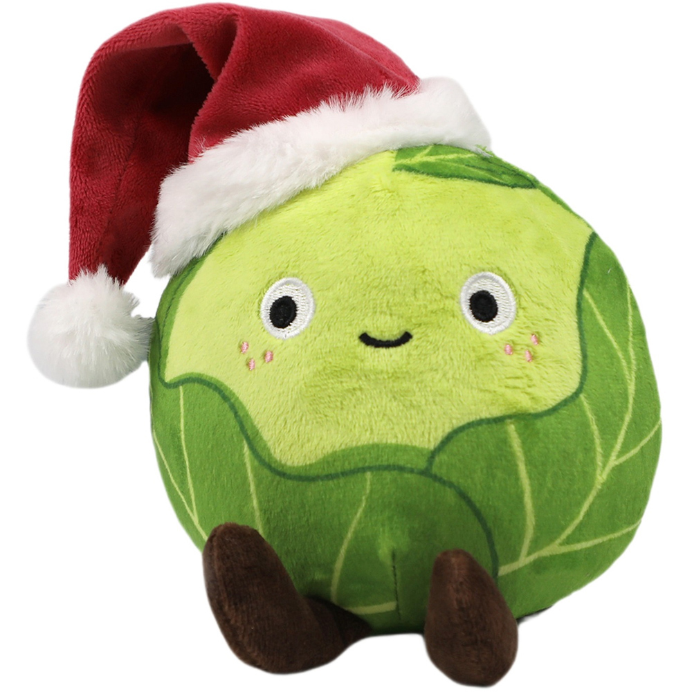 Xmas Pudding or Sprout Plush Toy Image 3