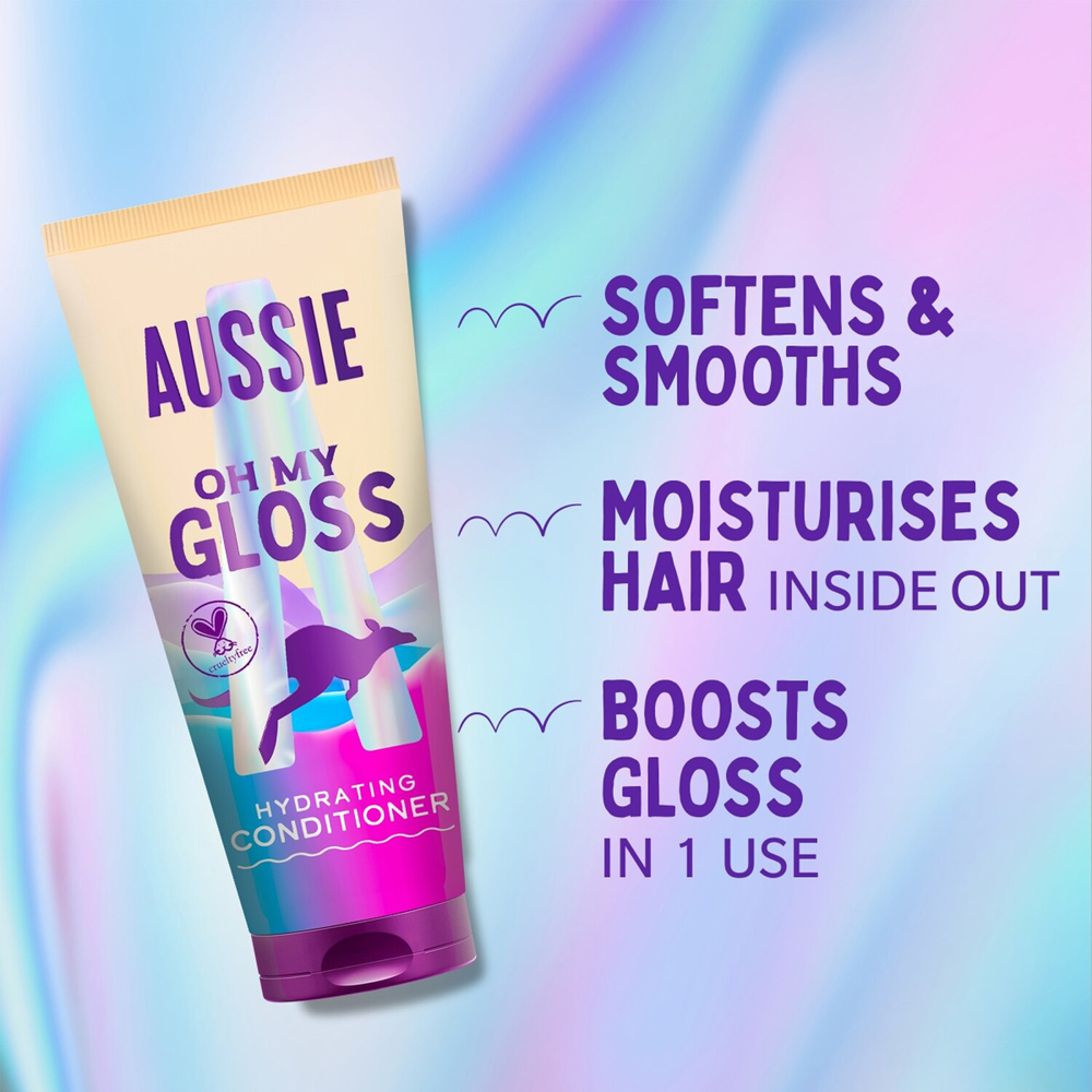 Aussie Oh My Gloss Hydrating Conditioner Image 6