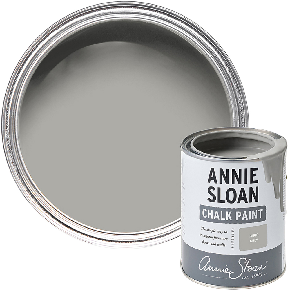 Annie Sloan Paris Grey Matt Chalk Paint 1L Image 1
