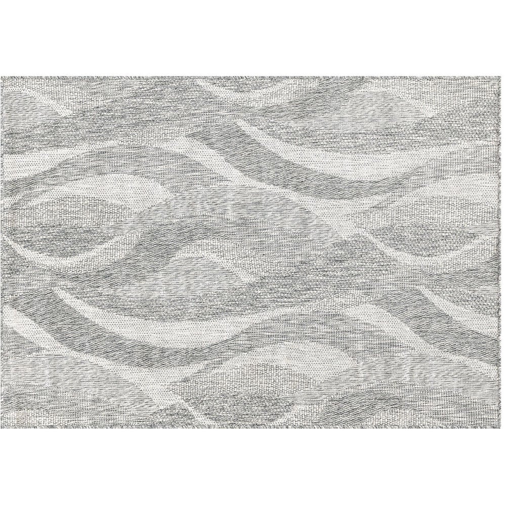 Mississippi Indoor and Outdoor Rug - Grey / 120cm Image 1