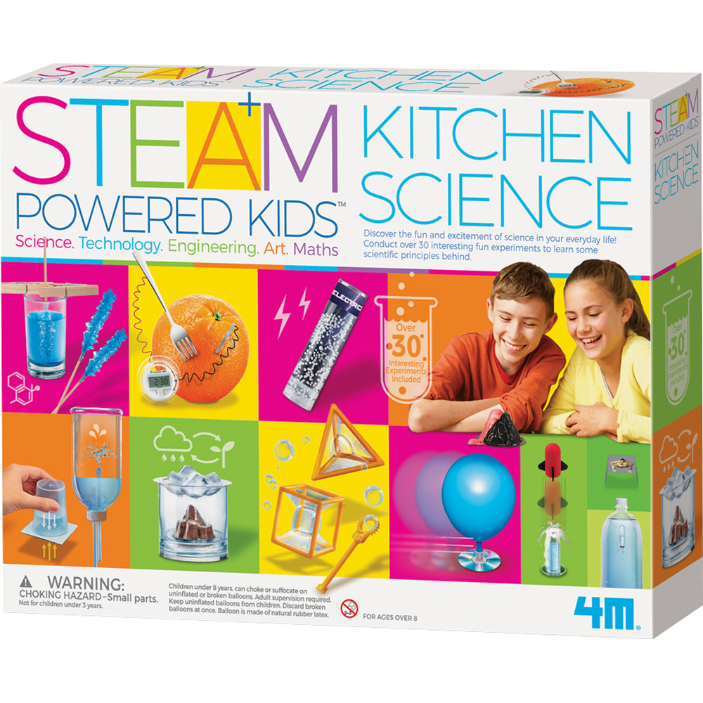 4M Steam Powered Kids Kitchen Science Playset Image 1