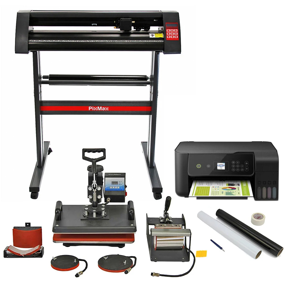 PixMax 5 in 1 Heat Press Vinyl Cutter 720mm and Printer with Weeding Pack Image 5