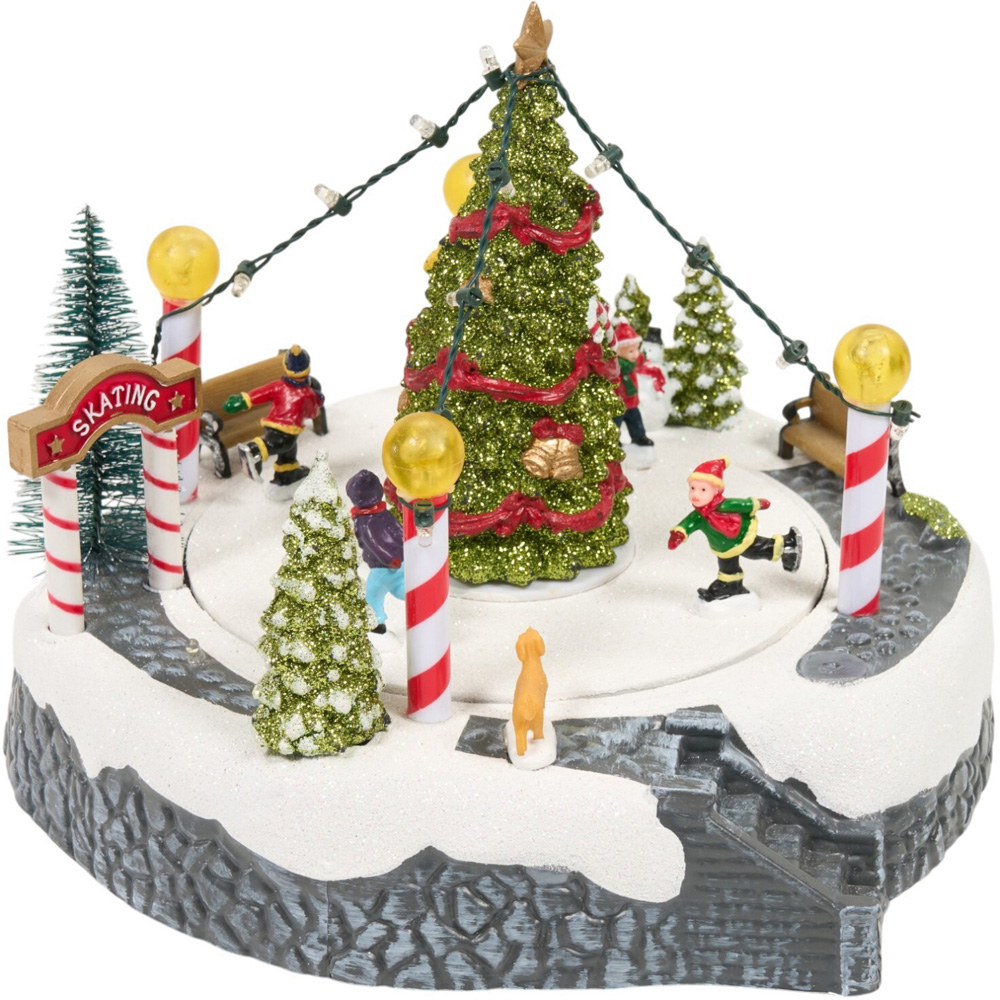 LED Christmas Tree Village Model Image 8