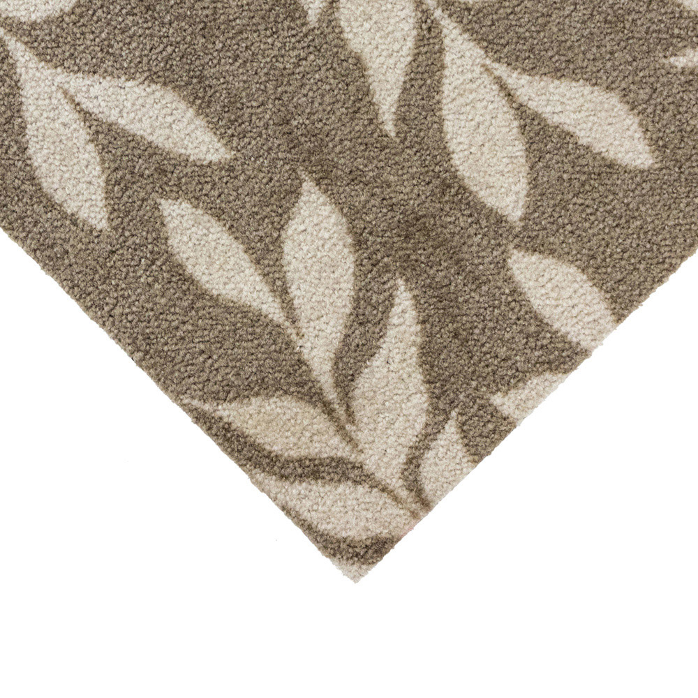 JVL Mega Brown Leaves Latex Backed Door Runner 57 x 150cm Image 4