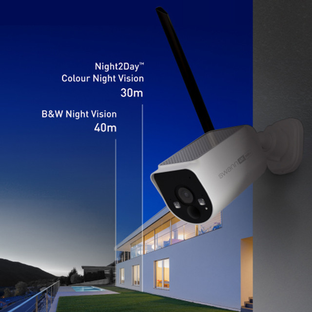 Swann MaxRanger Solar Wireless CCTV 4K Camera Image 5