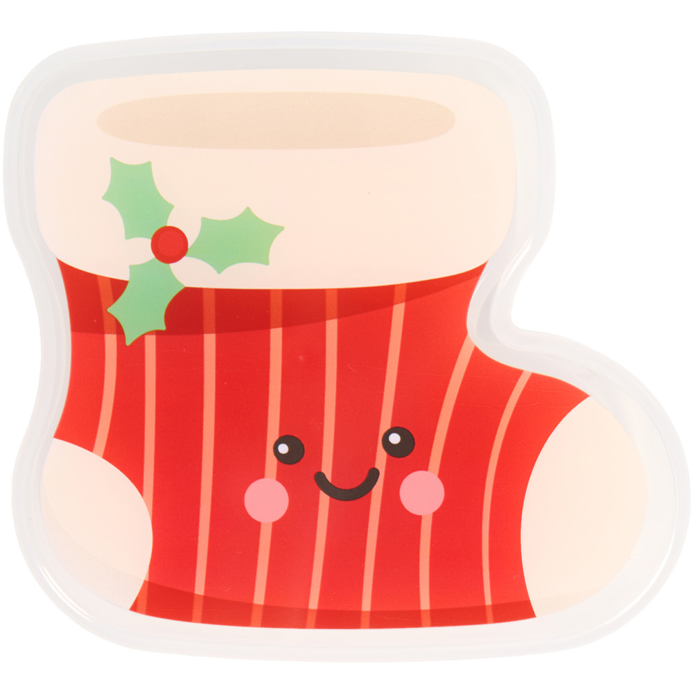 Pack of 4 Cute Christmas Nestable Lunchboxes Image 3
