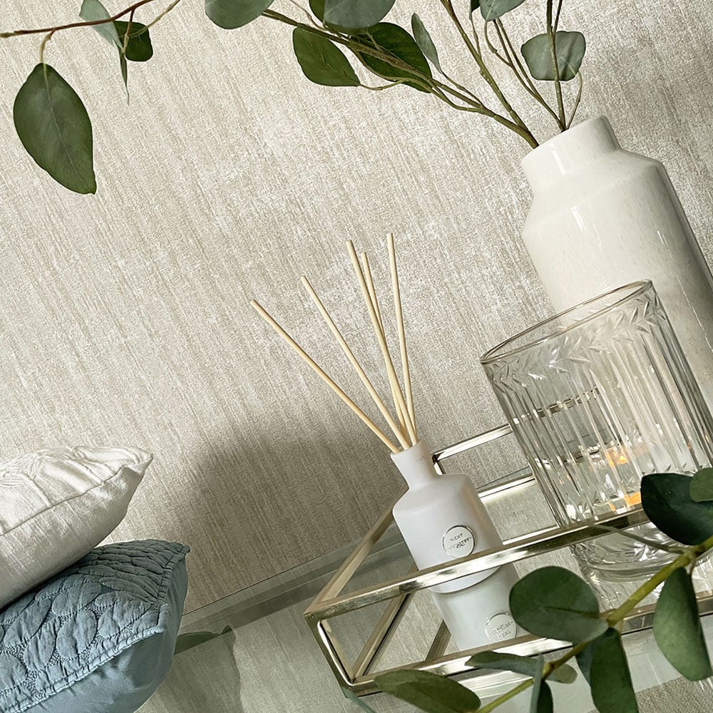 Belgravia Giovanna texture cream textured wallpaper Image 3