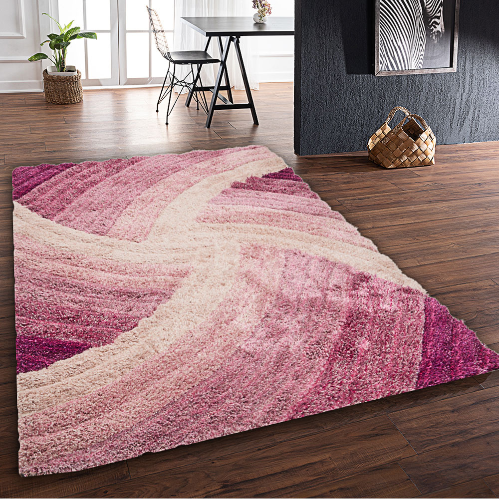 DS Living Stella Purple Ultra Plush Rug 160 x 230cm Image 2