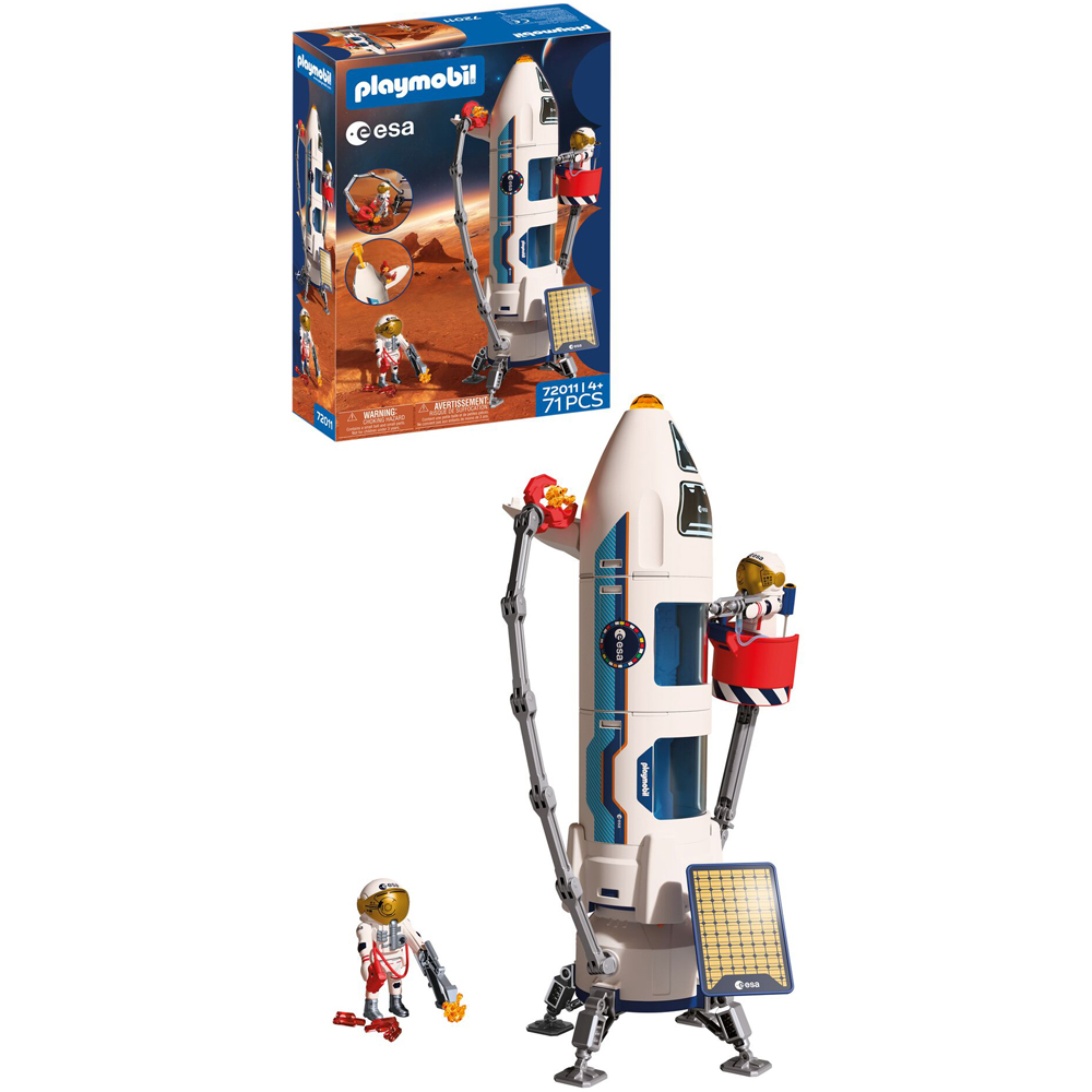 Playmobil ESA Mars Research Rocket Playset Image 4