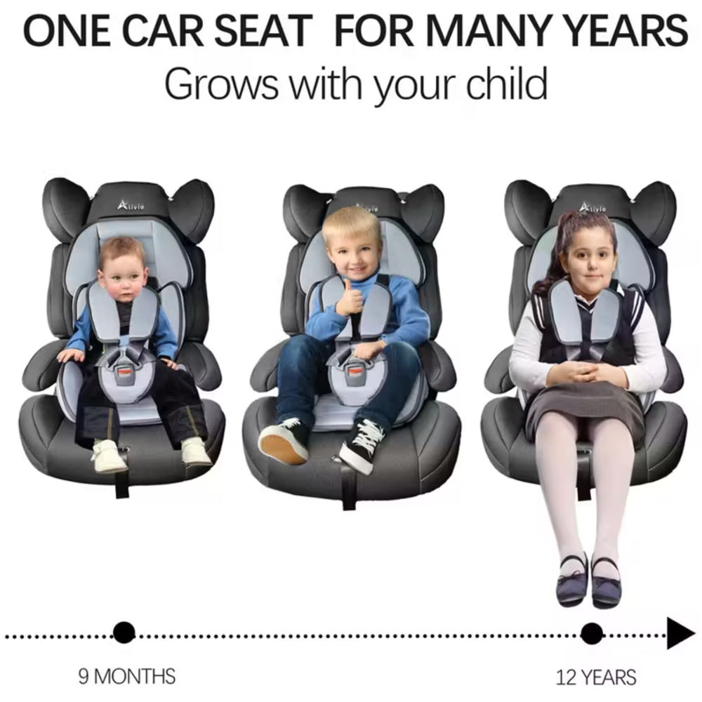 Alivio Adjustable Baby Car Seat Image 8