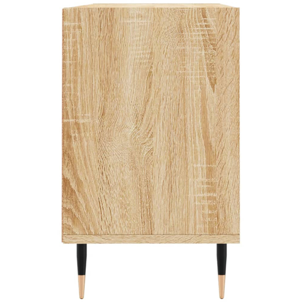 vidaXL 6 Shelf Sonoma Oak TV Cabinet Image 5