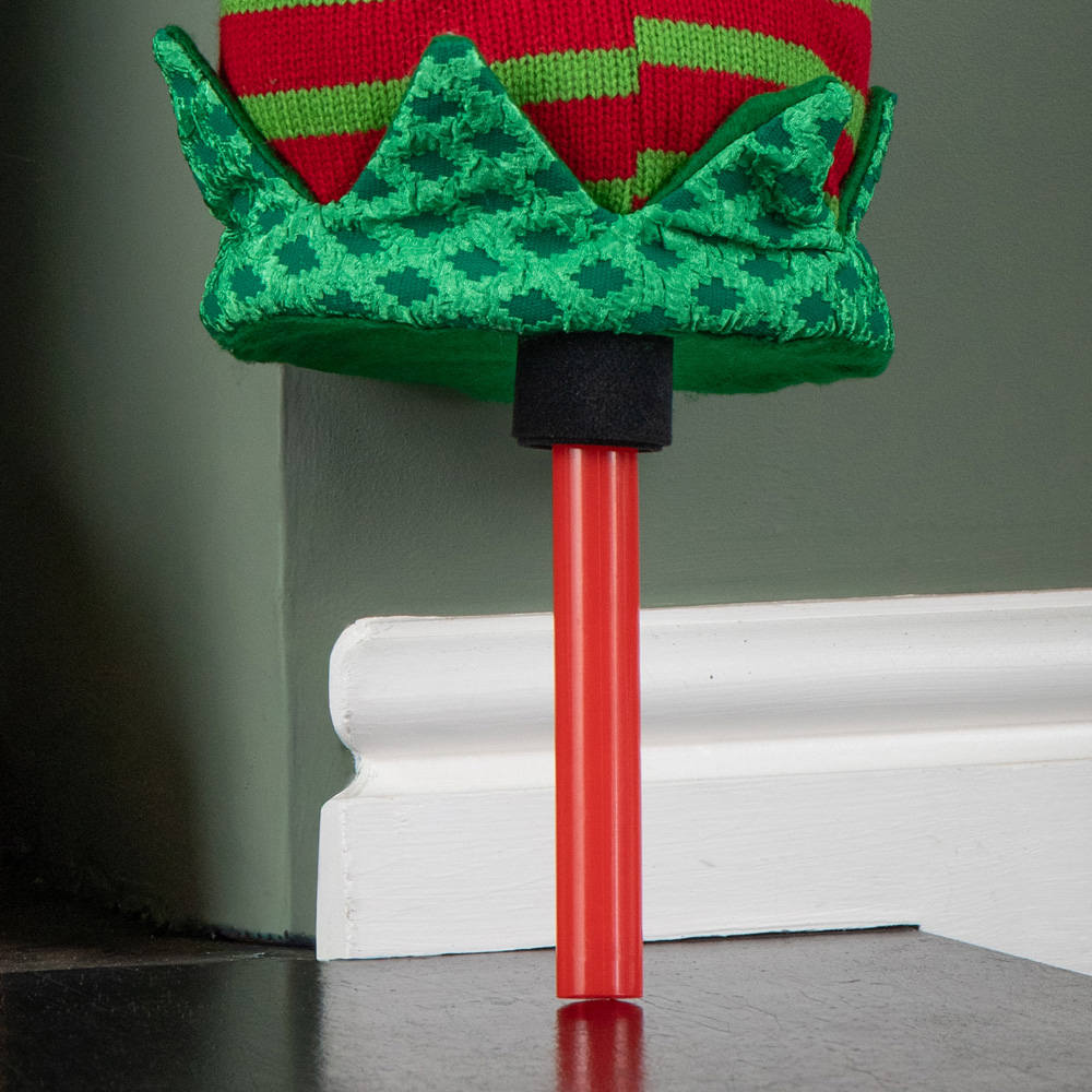 Samuel Alexander Soft Animated Elf Kicking Legs Christmas Decoration 55cm Image 4