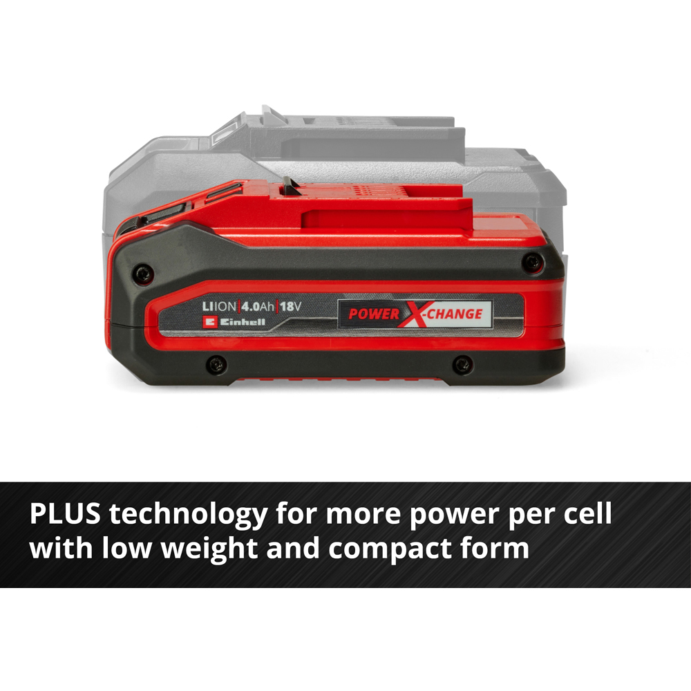 Einhell 4.0Ah Power X Change Plus Battery 18V Image 6