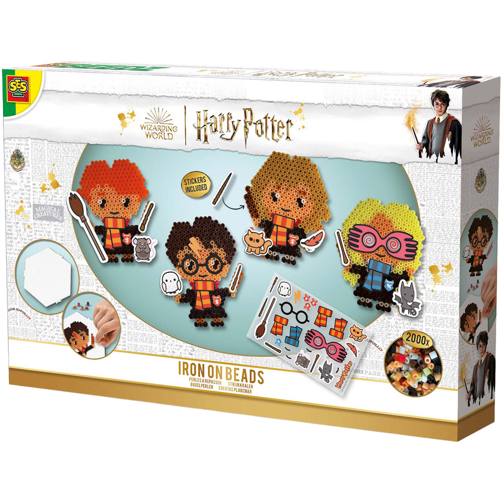 SES Creative Harry Potter Figures Iron On Bead Set 2000 Piece Image 1